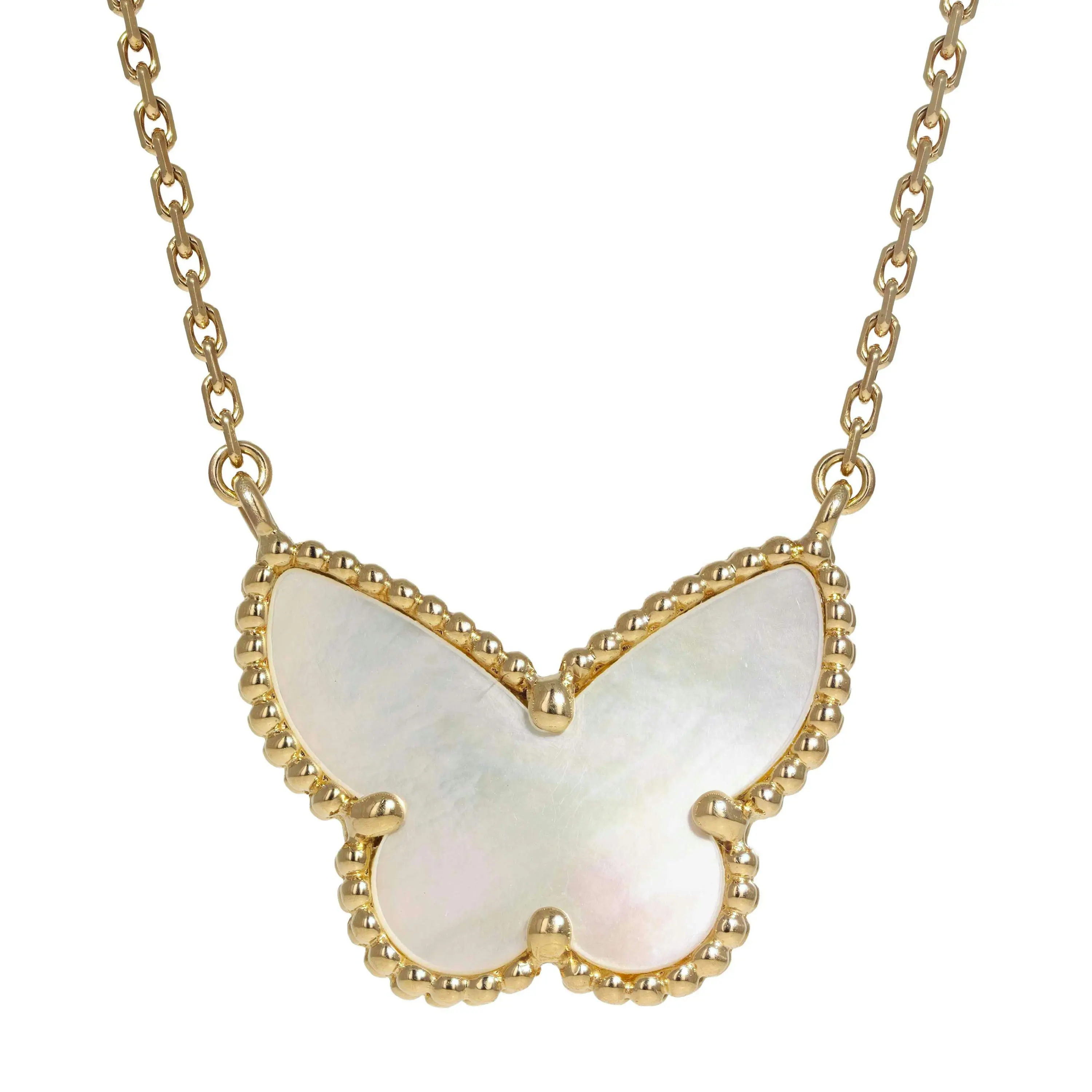 Pre-owned Van Cleef & Arpels Lucky Alhambra Pendant Necklace