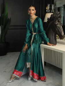 Sausalito - 2 Piece Silk Kaftan and Trouser