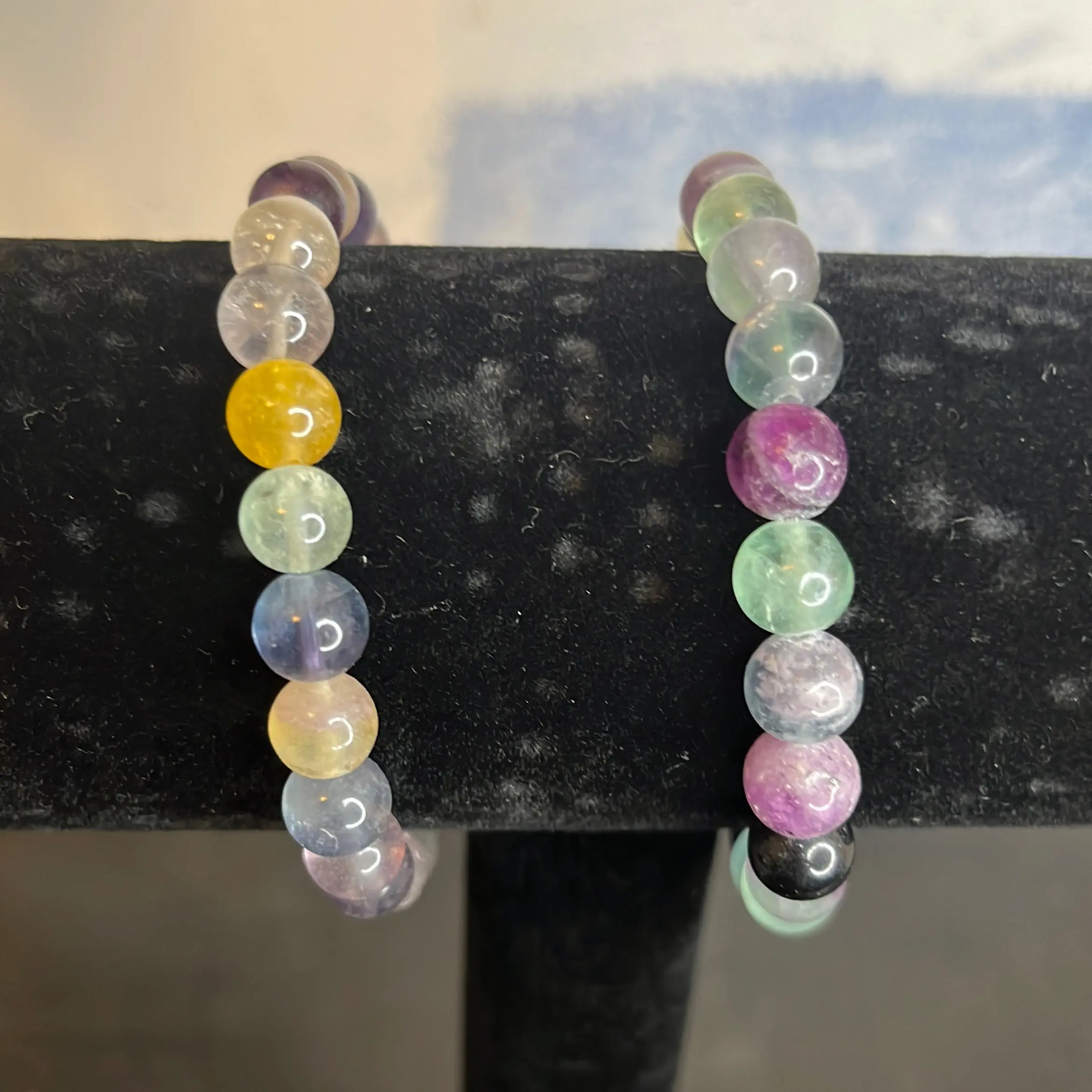 Rainbow Fluorite Bracelet