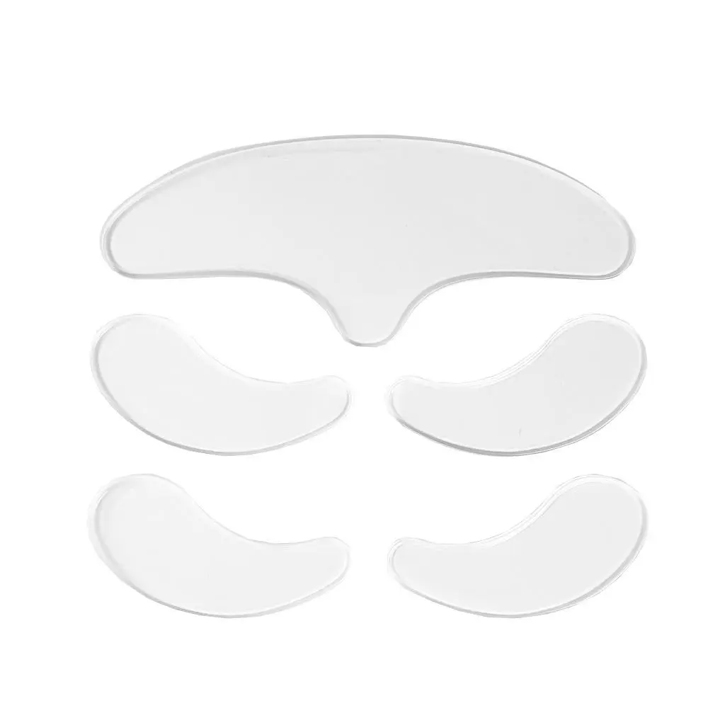 5pcs Reusable Silicone Face Patch, Anti Wrinkles Face Pad, Wrinkle Remover, Facelift Wrinkle Reducer, Professional Skincare Tools, Beauty Tools, Self Care Tool, Facial Care Tool for Women