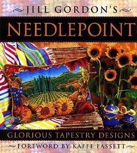 USED-Jill Gordon's Needlepoint: Creative Tapestry Designs by Jill Gordon (Hardcover)