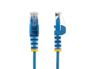 StarTech 25ft Blue Slim CAT6 Ethernet Cable Model N6PAT25BLS