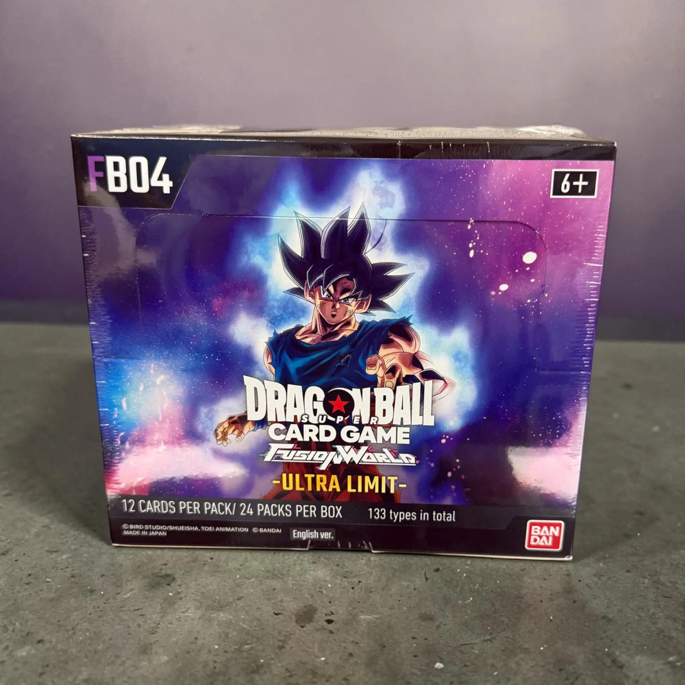 Dragon Ball Super Card Game: Fusion World Ultra Limit FB-04 English Booster Box