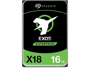 Seagate  3.5 in. Exos 16TB Enterprise HDD X18 SATA 6Gbs 512e 4Kn 7200 RPM 256MB Cache Internal Hard Drive