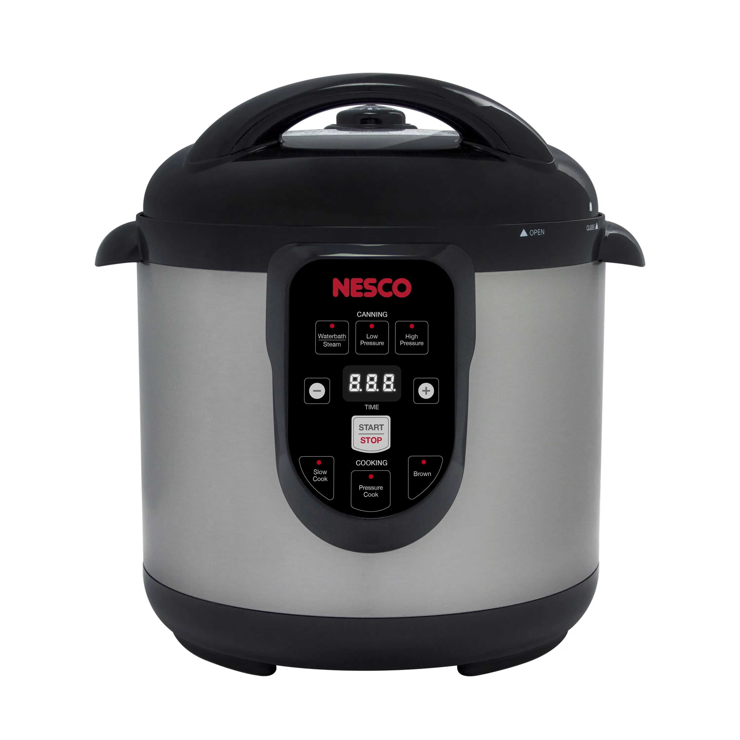 NESCO 9.5 Quart Electric Pressure Canner, Digital Pressure Cooker and Canning Pot, Equipment for Canning Meat and Vegetables