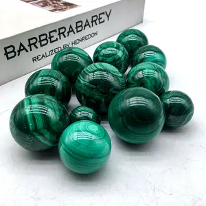 Malachite sphere, a beautiful malachite sphere