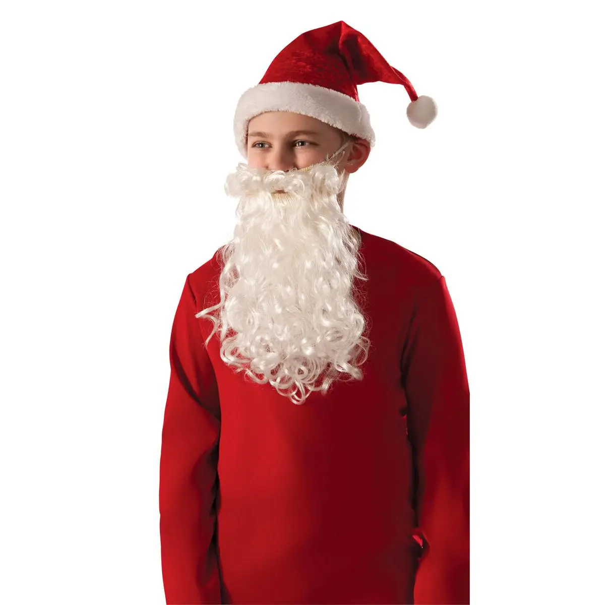 Kids Santa Claus Beard & Mustache