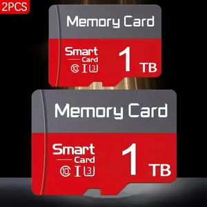 MicroSD TF/SD cards are suitable for tablets/cameras/mobile phones, PSP games, monitors, cars, PCS, mobile phones, headphones and speakers - safely store your files in the monitoring system