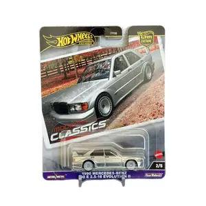 Hot Wheels Premium Modern Classics 1990 Mercedes-Benz 190 E 2.5-16 Evolution II FPY86 Diecast Model Car