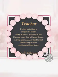 Christmas Gift for Teacher, Teacher's Day Gift for Teachers, Exquisite Apple Bracelet Gift, Thanksgiving Gift, Graduation Gift, Grateful for Teachers! Stackable Bracelets, Bracelet Jewelry, Exquisite Trendy Bracelet