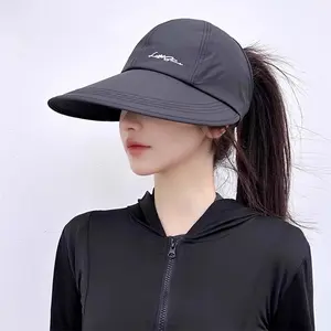 UPF50+ Sun Protection Hat for Women, Summer UV Protection Travel Visor Sun Hat, Fashionable Wide Brim Sun Hat