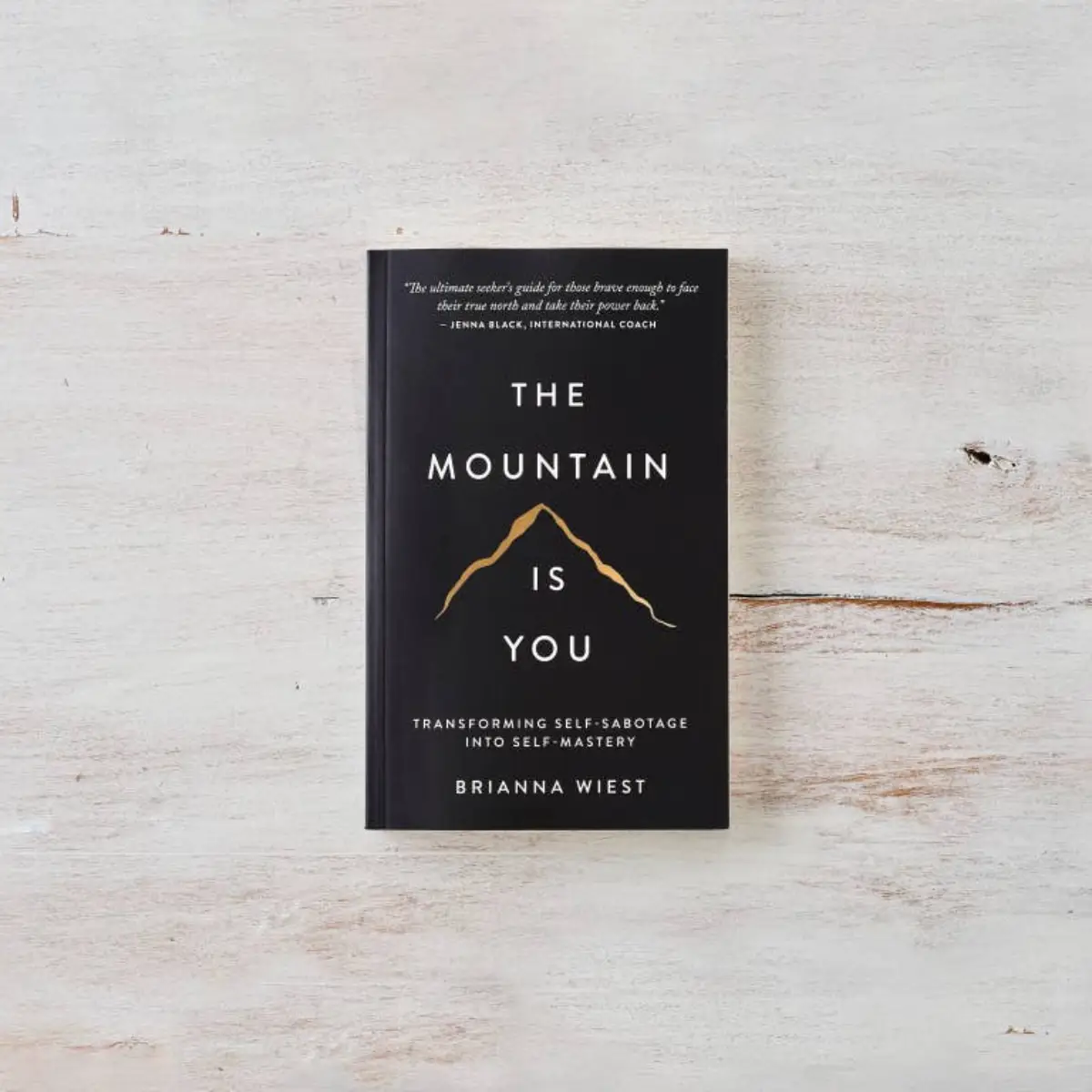 The Mountain Is You - Soft Cover, Paperback, by Brianna Wiest, Published by Thought Catalog, 248 Pages, Bookshops of Tiktok, Life Changing Books
