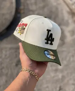 New Era 9FORTY LA Dodgers Snapback Cap – Iconic LA Embroidery, Adjustable Fit, Flat Visor, Urban Style