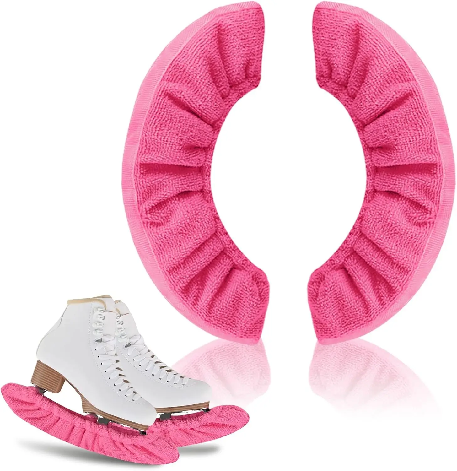 Ice Skate Guards Hockey Blade Protector Ice Skate Covers Ice Skating Accessories for Ice Skating, Figure Skates, Hockey