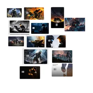 Video Game inspired ODST Reach and More Card Skin Decal Covers ( Please Note this is a small Regular Chip fit)
