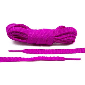 Paradise Purple Flat Shoe Laces