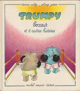 USED Book - Trumpy - le petit elephant blue by unknown author (Hardcover) - french