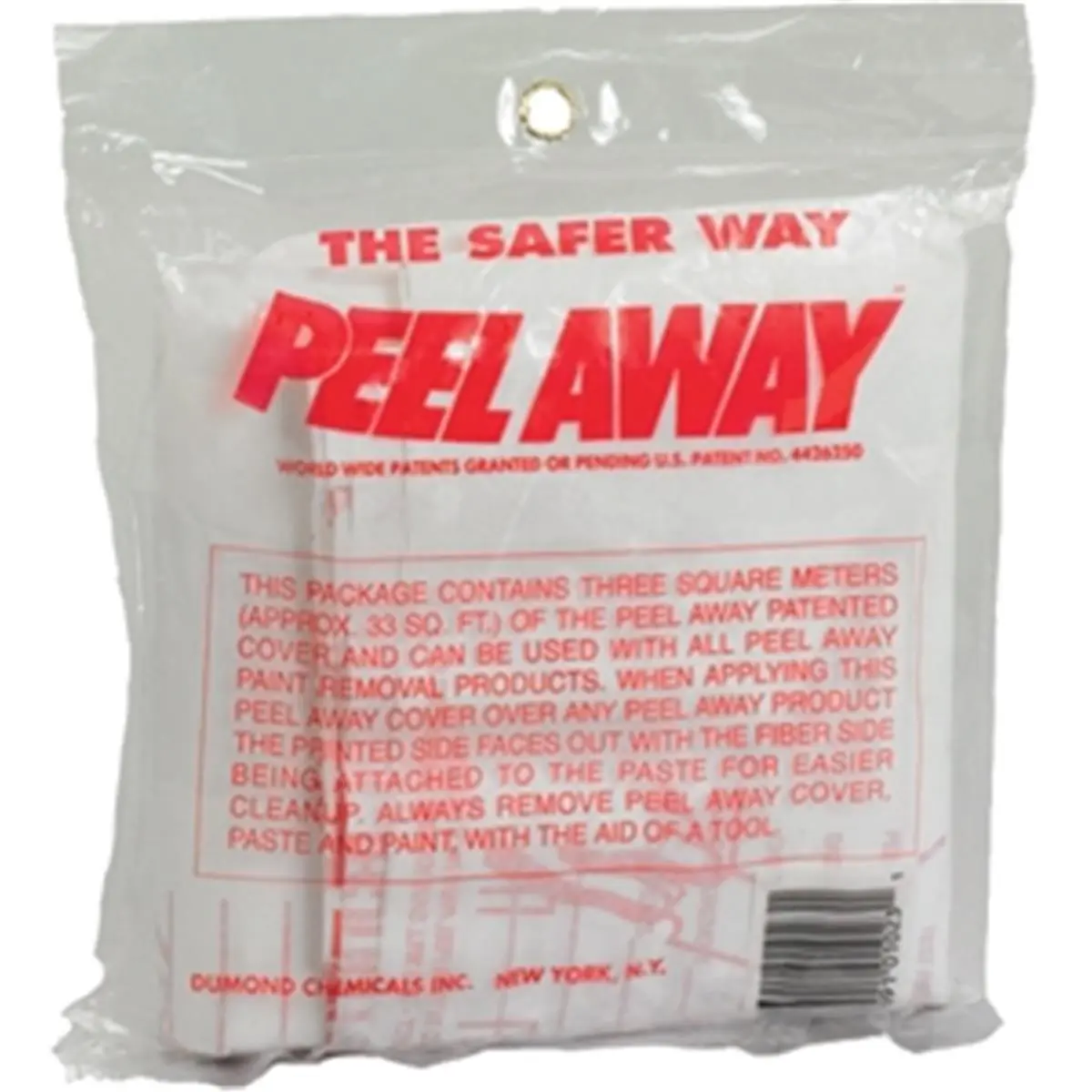 212 MAIN DUMOND CHEMICAL 1023 Peel Away Paper Complete Paint Removal Kit, Patented, Includes Gloves