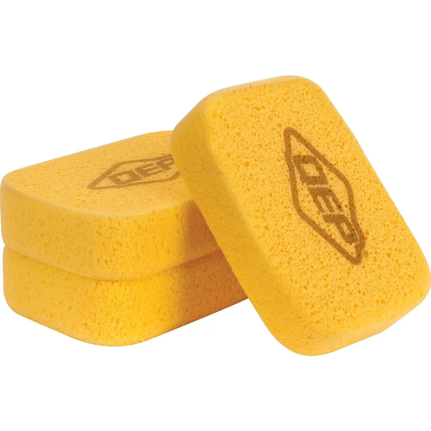 QEP Extra Large Grouting, Cleaning and Water Washing Sponge (7.5" x 5.5", 3-Pack), Wall