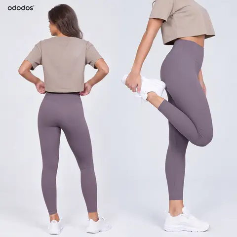 ODODOS High Waist Compression Tummy Control Leggings for Women,sohochic