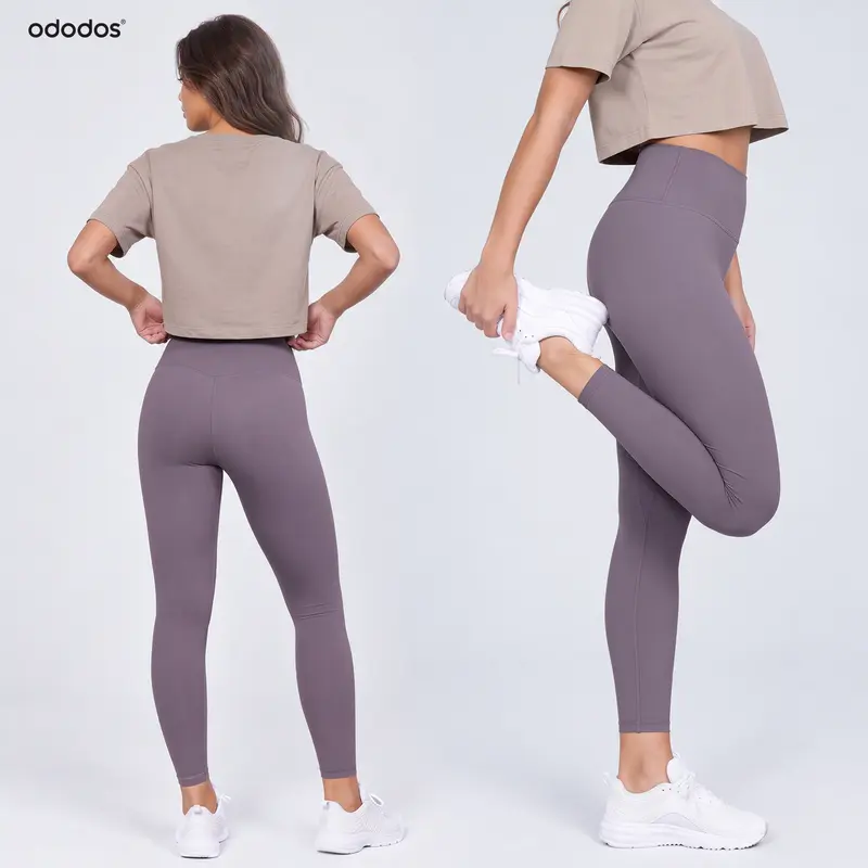 ODODOS High Waist Compression Tummy Control Leggings for Women,sohochic