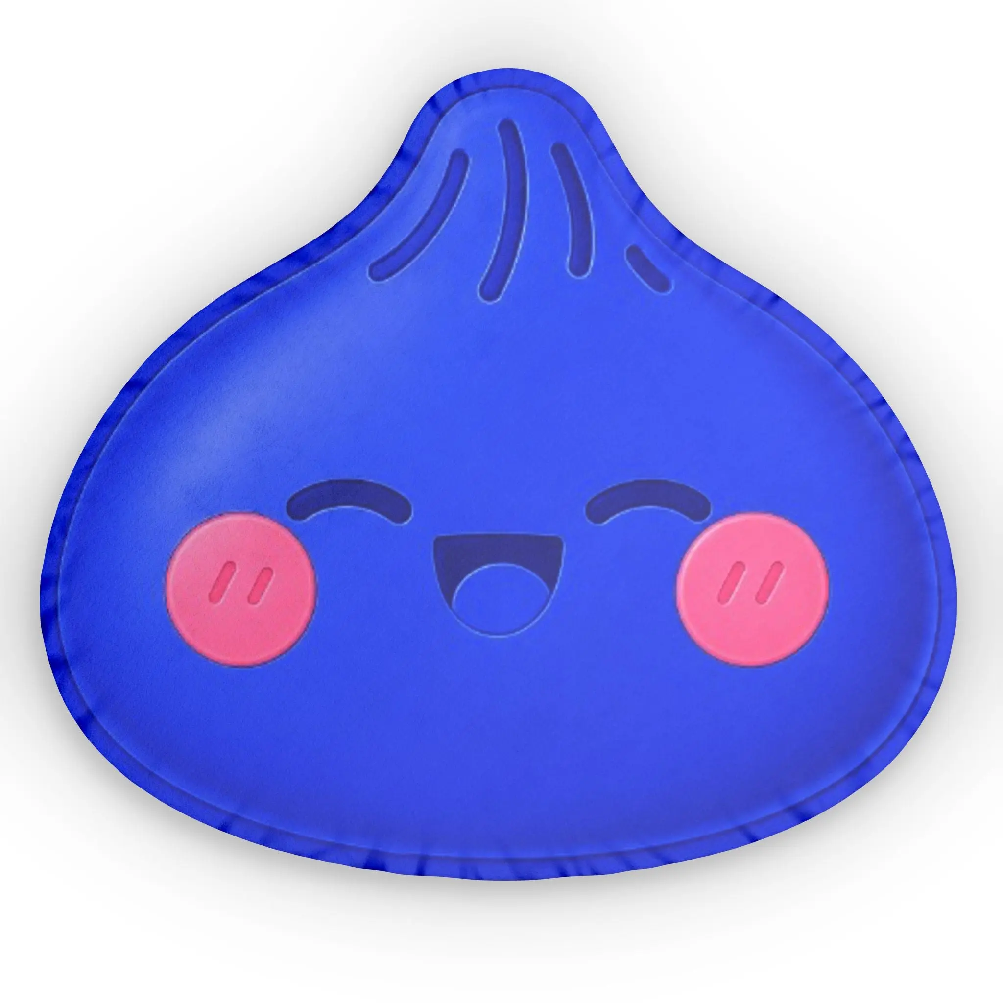 Blue dumpling pillow