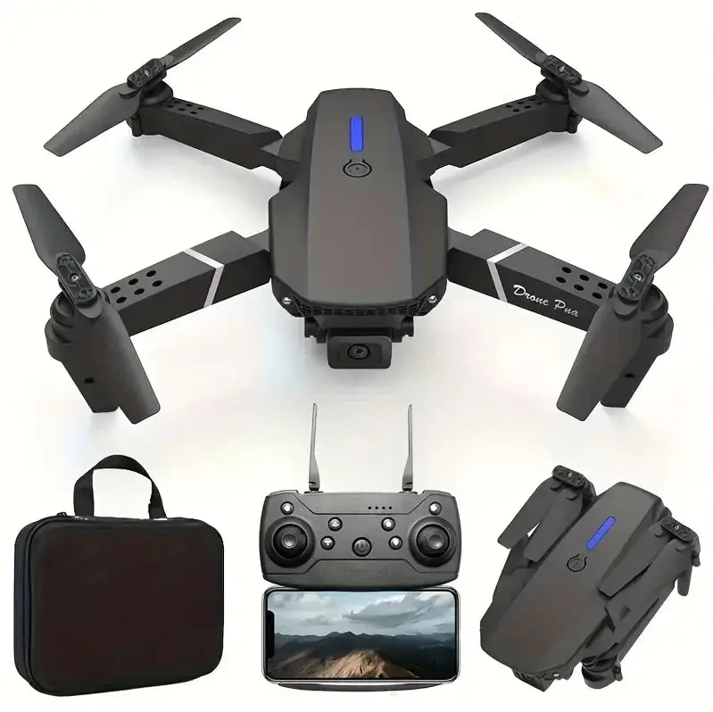 E88 Foldable Drone With Dual Camera FPV WIFI RC Quadcopter MZ