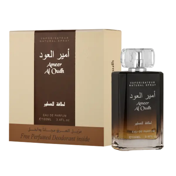 Ameer Al Oudh 100ml(3.4 oz) EDP with Deo by Lattafa