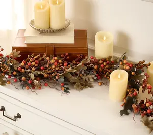 Home Reflections 4' Berry & Leaf Garland