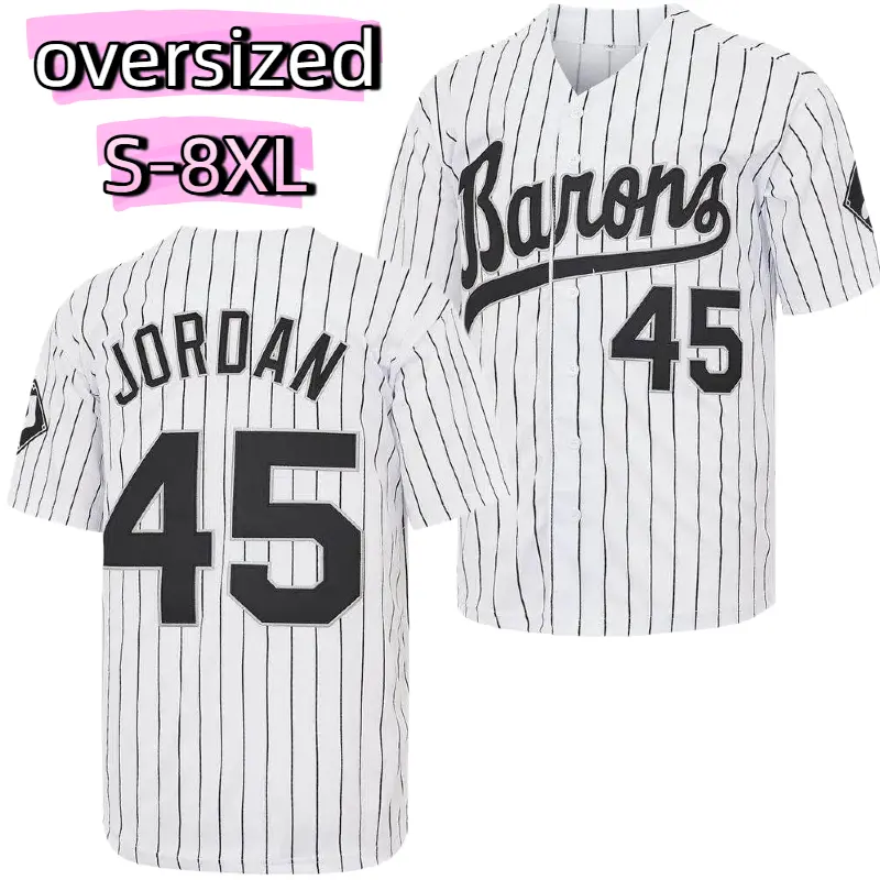 90s outfit for men and women, Barons #45 unisex hip hop clothes, baseball jersey shirts for party Baseball gift Christmas gifts