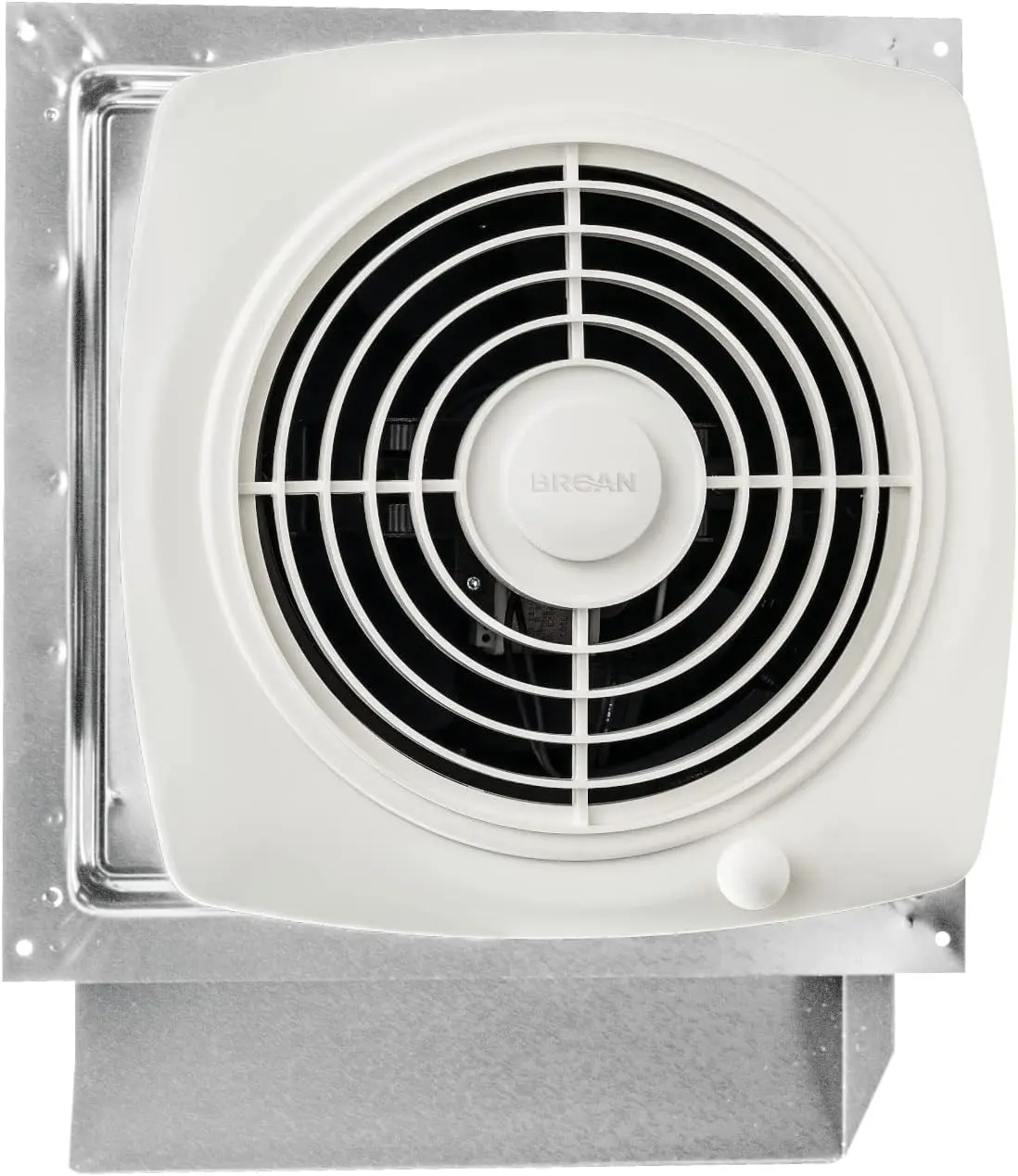 Broan NuTone 509S Through-the-Wall Ventilation Fan, On/Off Switch, 200 CFM, 8.5 Sones, 8"