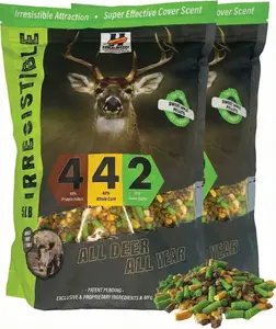 Herron Outdoors Inc Apple 4-4-2 (2 pack) Deer Feral Hog Game Feed Attractant