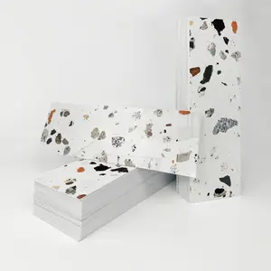 (9/27 pieces) Peel and stick faux marble tiles, self-adhesive removable wall paper, suitable for kitchen, living room, bathroom, background wall decoration, 12 inches X 4 inches