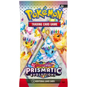 Pokémon Scarlet and Violet Prismatic Evolutions Booster Pack