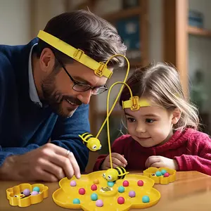 Little Bumblebee Board Game - Addictive Family Game Night Essential | Interactive Puzzle Toy for Kids & Adults | Perfect Christmas/Birthday/Thanksgiving Gift for Boys & Girls