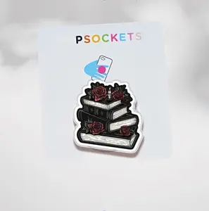 Dark Academia Book Phone Grip – Gothic Book Lover PopSocket