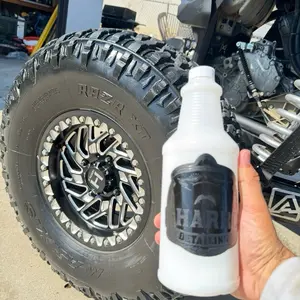 Charro Treadlock Tire Shine - Easy Application & Removal - Versatile for Street & Off-Road - Restores Faded Tires - Fresh Look Solution