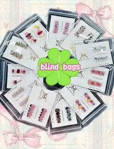 Vera:(US)5-9 pairs handmade  bundle nail bags open in live