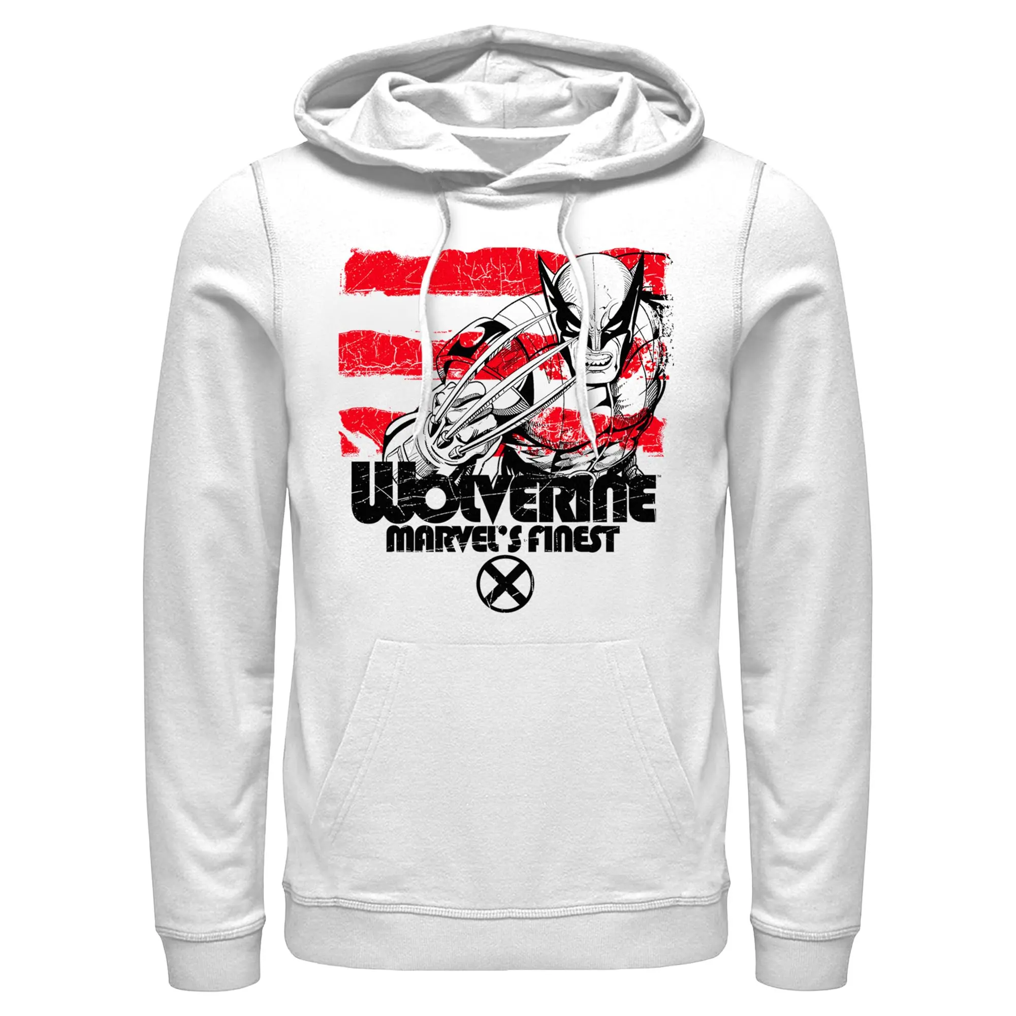 Men's Wolverine Finest Wolverine Pull Over Hoodie