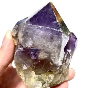 IG Crystal Amethyst Tooth Stone Bulk - Large Raw Deep Purple Amethyst Crystal Natural Banded Amethyst Chunks Natural Crystals Healing Stones Crystal Jewelry Shop Pretty Crystals