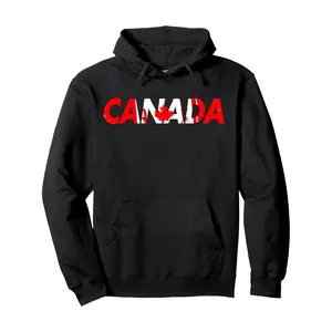 Men's Hoodies  Hoodie  Canada Hoodie Canada Flag and Maple Leaf Hoodie