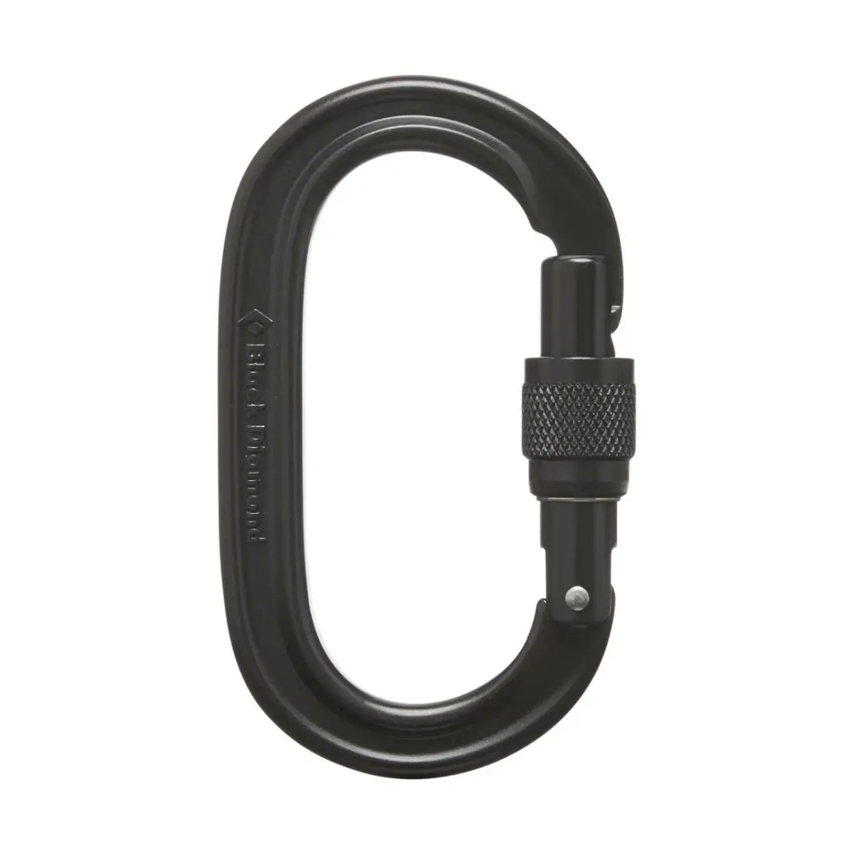 Black Diamond BKD BD2101580002ALL1 Hotforge Straight Gate Carabiner for Big Wall Ice Sport & Trad Climbing, Black