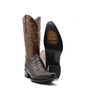 2535005050 - Vaquero Signature Men's Snip Toe Boots  Coco - Belly Imitation Cafe Difuminado