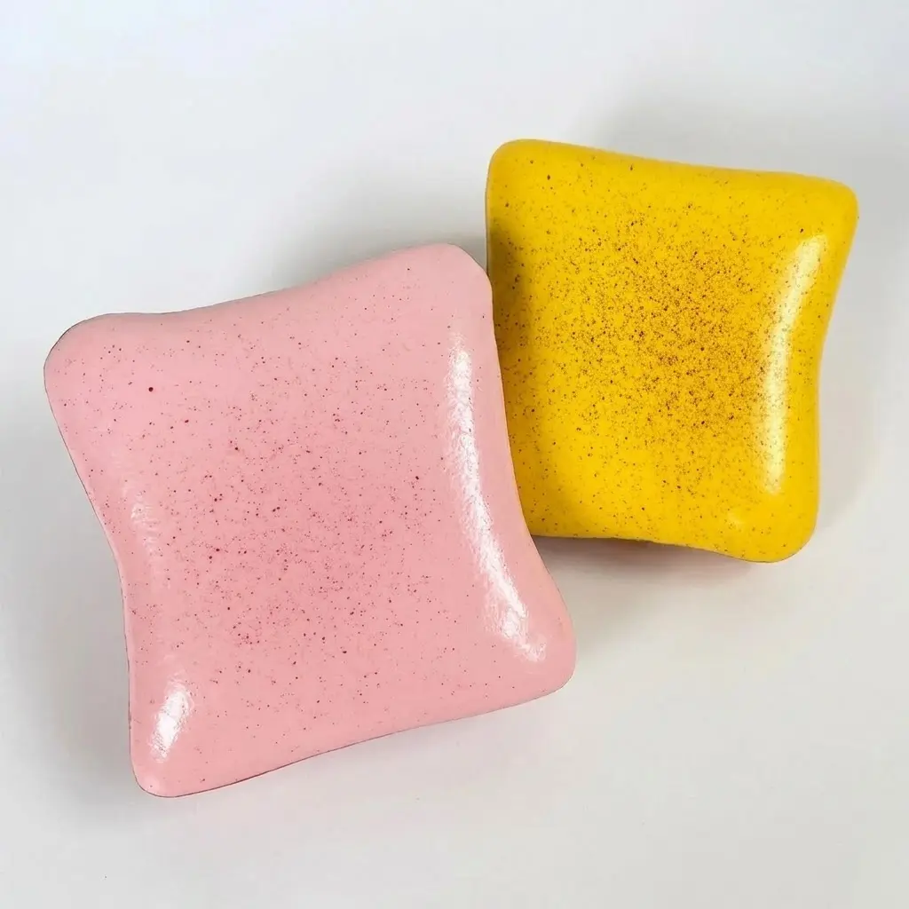 Slow Rising Squishy Bread & Butter 1Pc/2Pcs - Realistic Soft PU Stress Ball for Anxiety Relief, Fidget Toy for ADHD, Stocking Stuffers, Party Favors & Desk Gadget outdoorfun