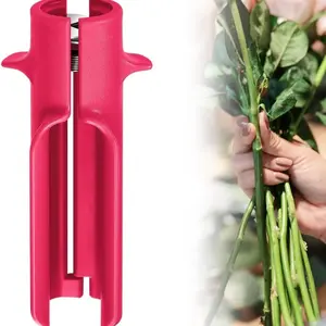 Rose Thorn Stripper Tool Thorn Remover for Roses Leaf Stripper Tool, Rose Thorn Stripper Tool, Thorn Remover for Roses, Quickly Remove Thorns and Branches of Roses, for Women Mother Gift Home Flower Shop Gardening Floral Arrangement