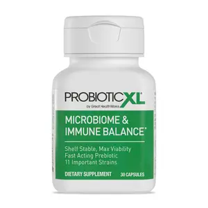 ProbioticXL – 2-in-1 Prebiotic + Probiotic | Gut Health, Bloating & Immune Support | 30 Veggie Capsules