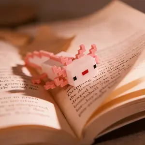 MC Inspired Cute Axolotl Toy Accessory - Adorable Game Themed Keychain & Backpack Charm for Bags/Keys - Perfect Birthday Gift for Kids, Gamers & MC Fans