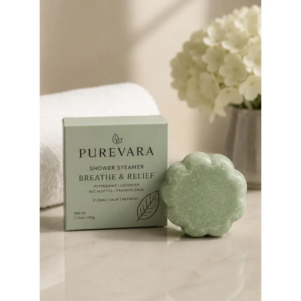 Breathe & Relief Single Shower Steamer