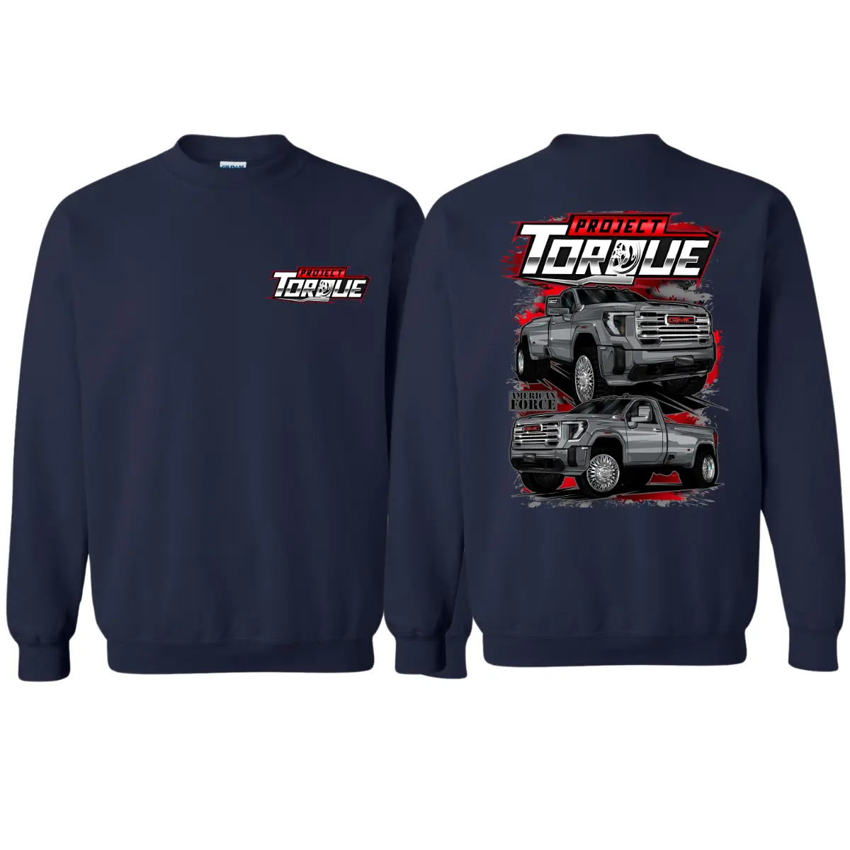 American Force Dually Sweatshirt - Project Torque Hoodie, Casual Fashion for Men & Women, 100% Ultra-Soft Cotton