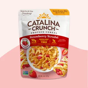 Strawberry Strudel with Strawberries Cereal